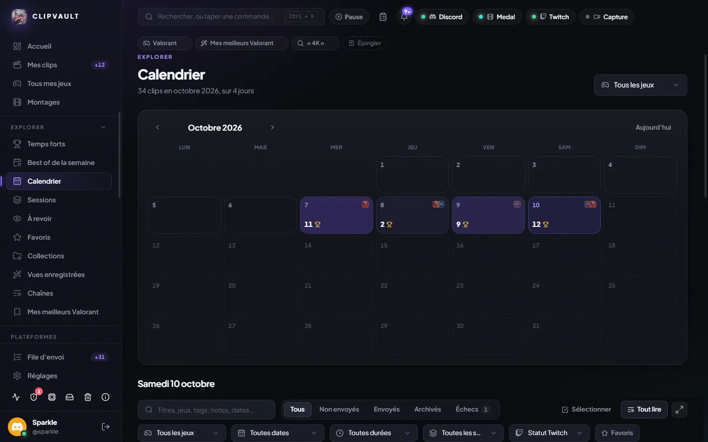 Calendrier